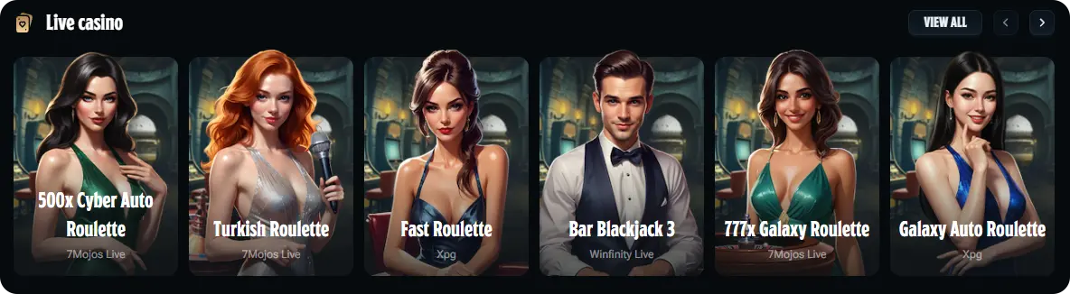 Live casino Kingdom
